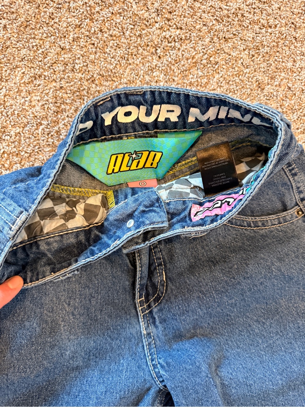 aLab Mega Rave jeans size 0 - Picture 3 of 8